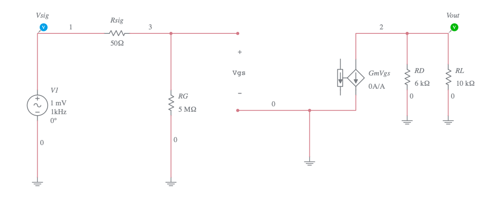 Common Source Amp (Small-Signal) - Multisim Live