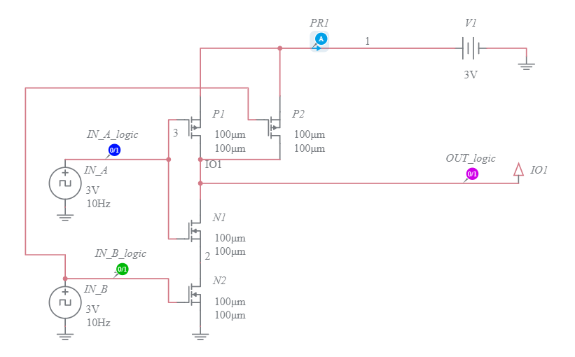 Copy Of Nand Gate Multisim Live 5931