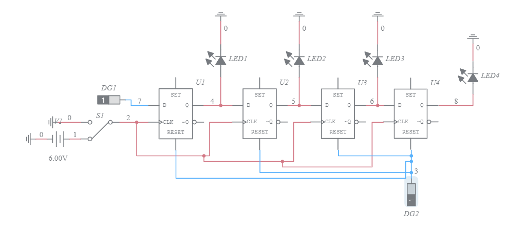 shift register - Multisim Live