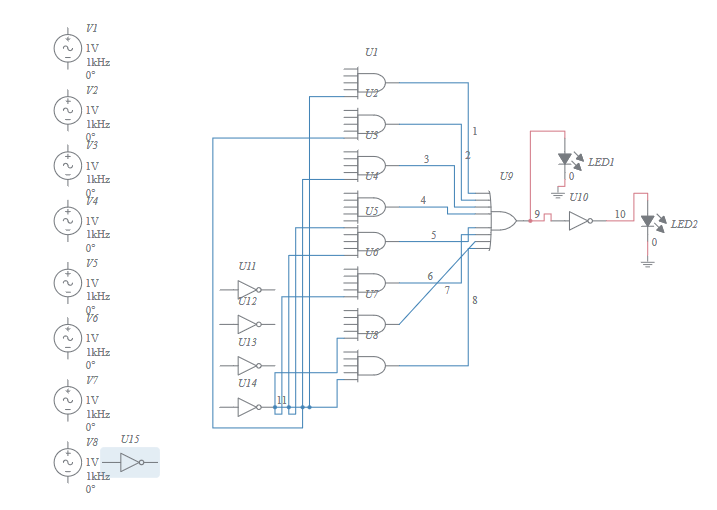 Logic converter в multisim где находится