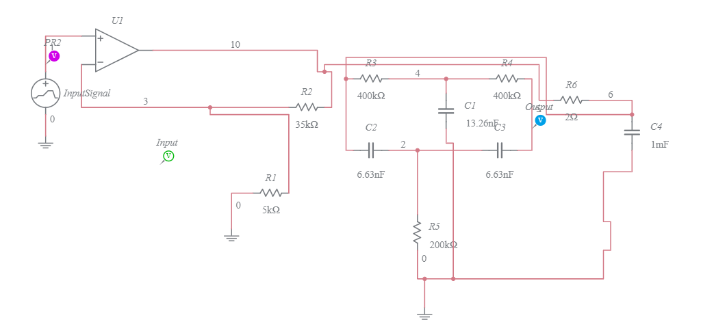 Copy of ECG SignaL Generation - Multisim Live