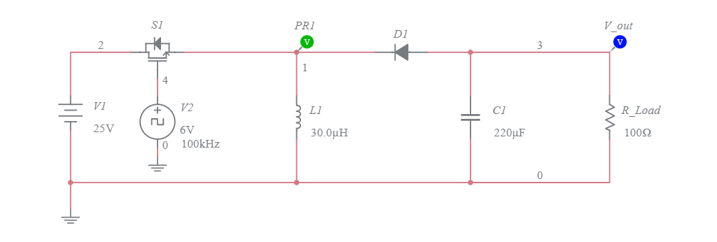 Buck-boost converter (1) - Multisim Live