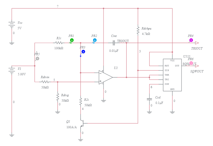 555 Timer - Op-Amp Voltage-Controlled Oscillator (1) - Multisim Live