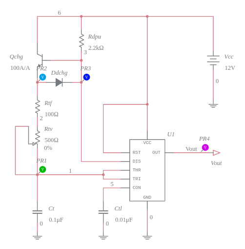 555 12V Timer Adjustable Frequency, 50% Duty Cycle Astable ...