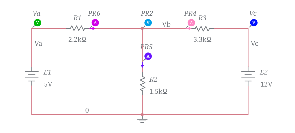 Verification of KVL and KCL - Multisim Live