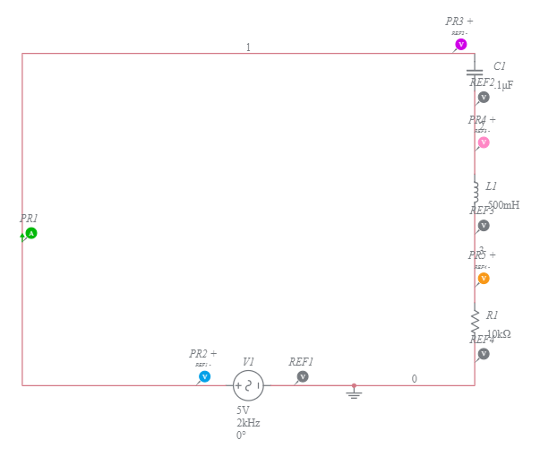 AC RLC circuit - Multisim Live