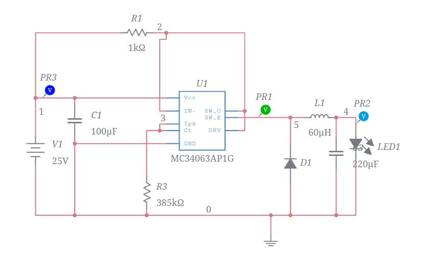 Buck regulator - Multisim Live