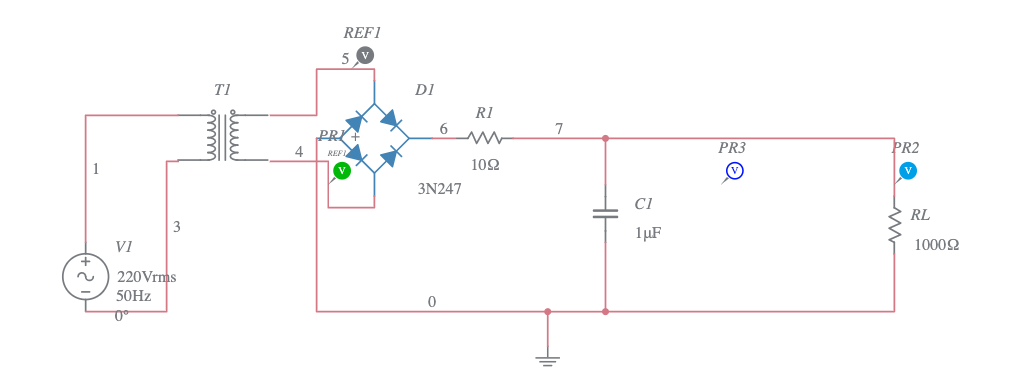 Part 2: Regulated power supply (1) (1) - Multisim Live