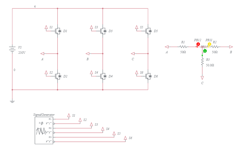 Indra Sugma W_Inverter 3 Phase SixStep_UNEJ - Multisim Live