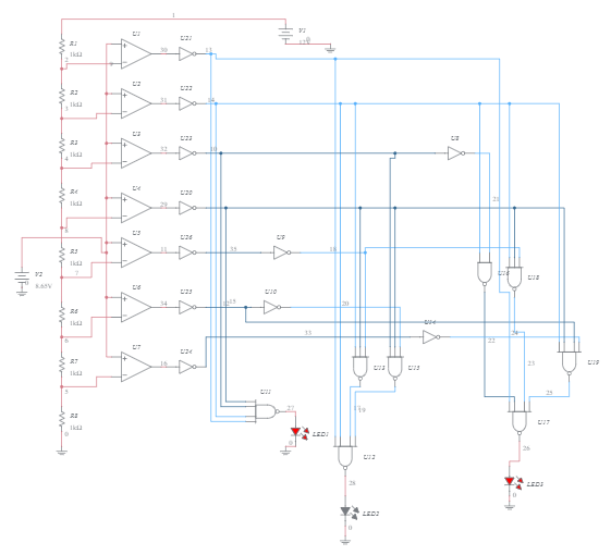 ADC flash - Multisim Live