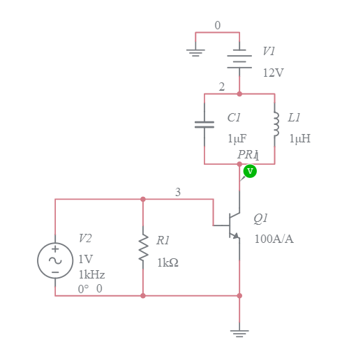 Class C Amplifier - Multisim Live