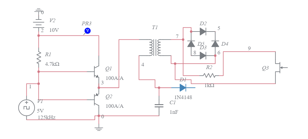 rfid Schematic circuit (1) - Multisim Live