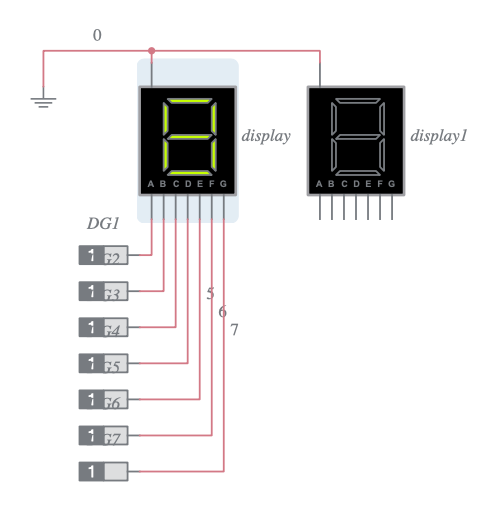 Counter to 7 Segment Display with JK Flip-flops and Logic Gates ...