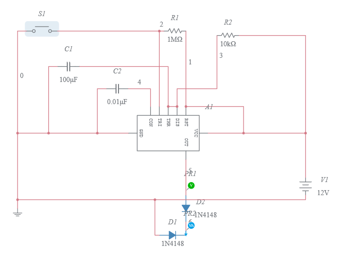 Timer Plus Relay - Multisim Live