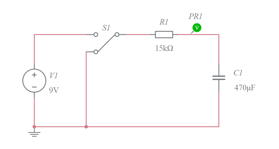 Capacitor Charging And Discharging Circuit - Multisim Live