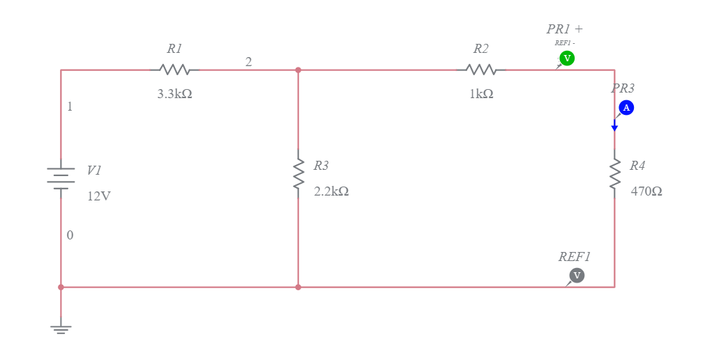 Part 2 Thevenin's Theorem - Multisim Live