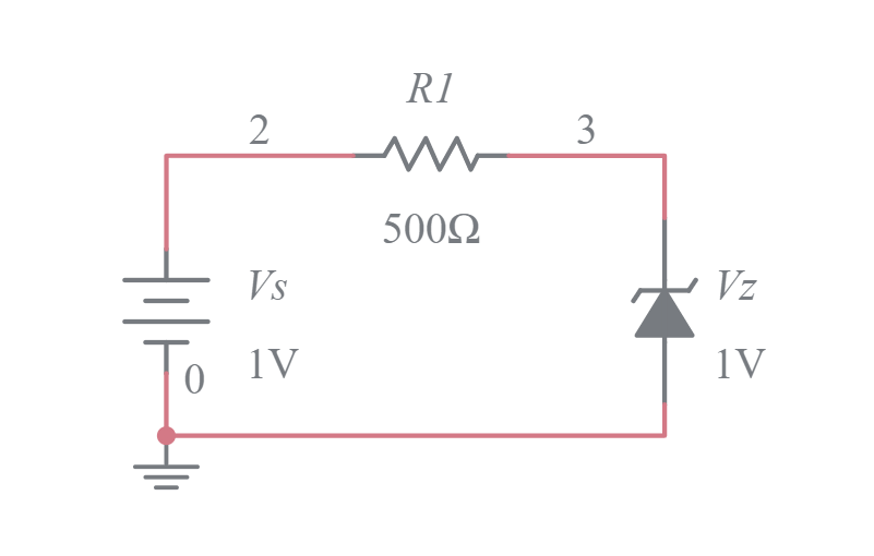 zener diode - Multisim Live