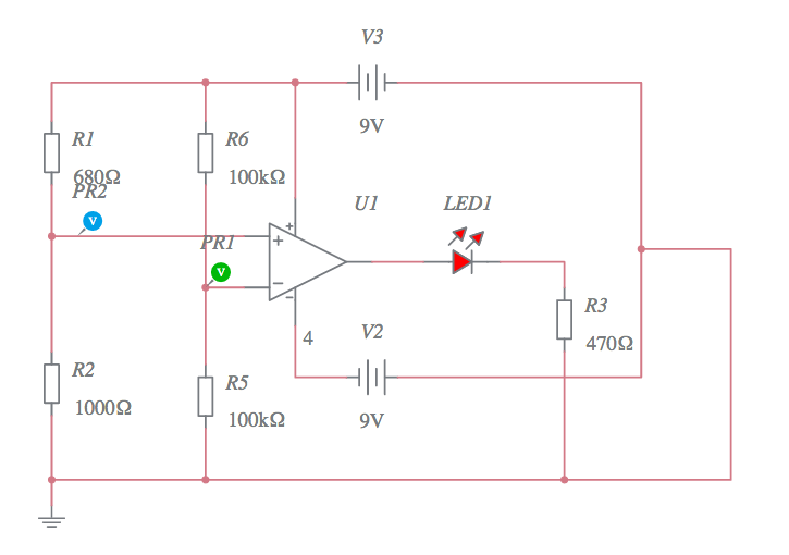 LDR-LED (2) - Multisim Live