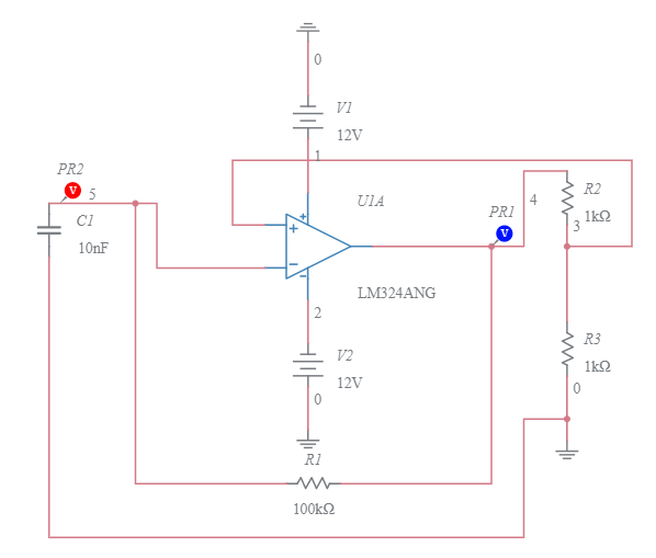 Rectangular Waveform generator - Multisim Live