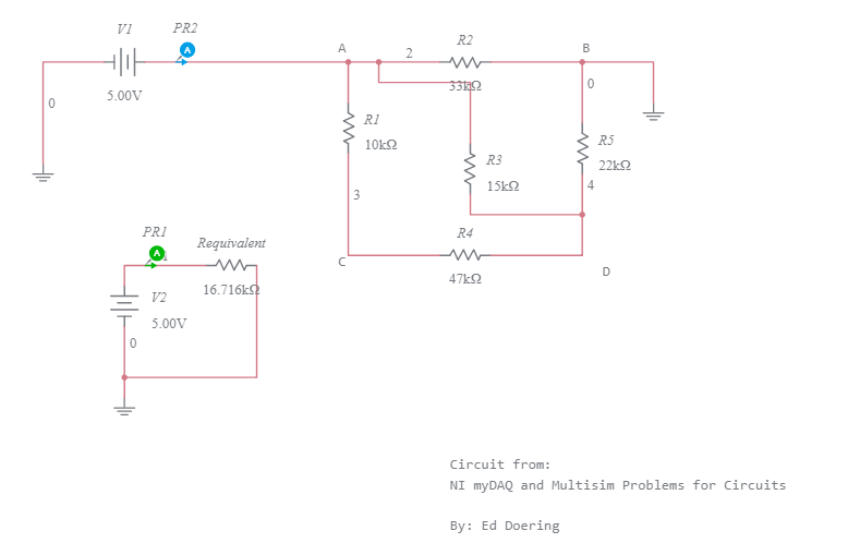 Copy of 2.2 Equivalent Resistor - Multisim Live