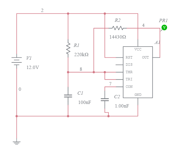 500Hz Oscillator - Multisim Live