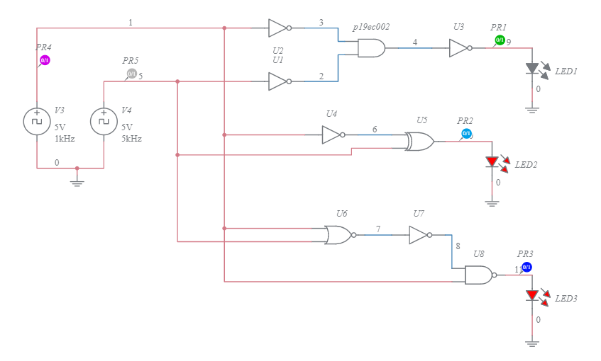 p19ec002_Logic Gates Practice - Multisim Live