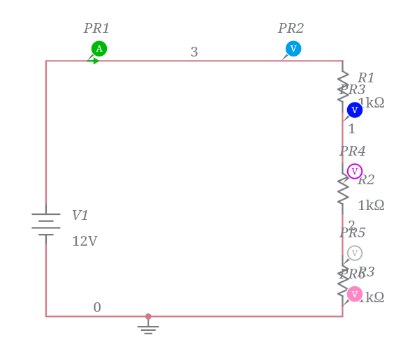 Voltage Divider Multisim Live