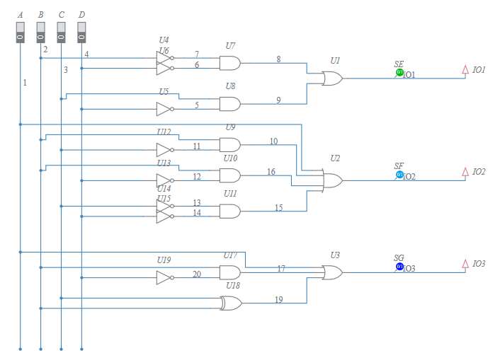 Seven Segment Display_B - Multisim Live