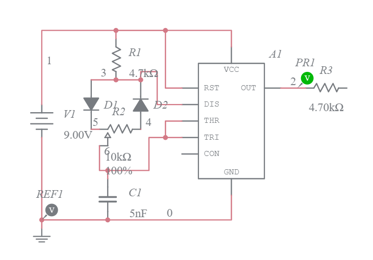 Rectangular Wave Generator - Multisim Live