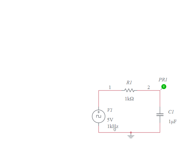 RC Integrator - Multisim Live
