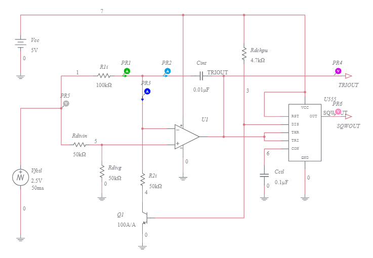 555 Timer - Op-Amp Voltage-Controlled Oscillator - Multisim Live