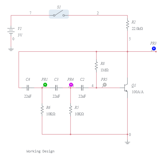 RC Oscillator Circuit 2 Multisim Live