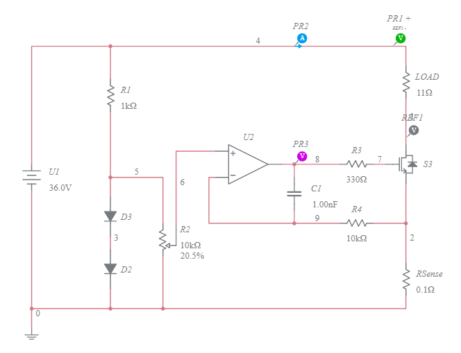 CC mosfet - Multisim Live