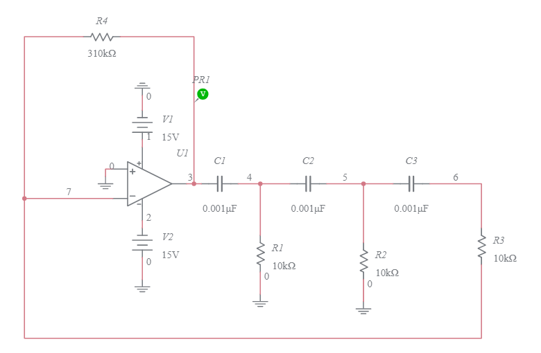 Rc Phase Shift Oscillator Multisim Live 7756