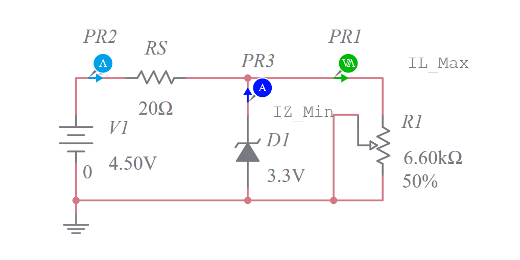 Zener Shunt Regulator Multisim Live