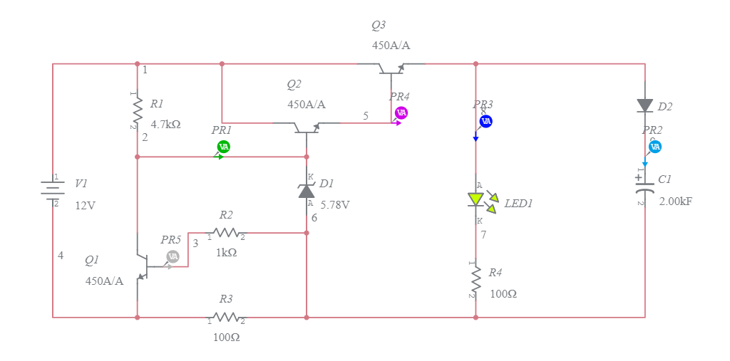 3.7v charge circuit - Multisim Live