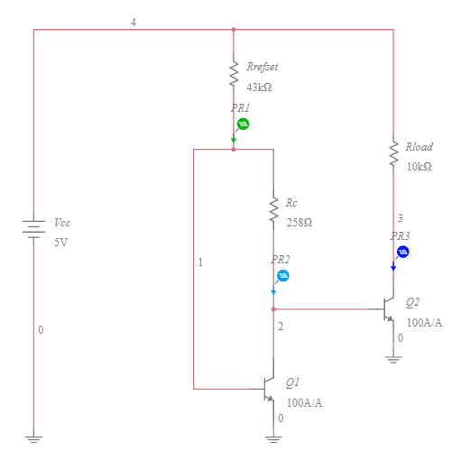 Peaking Current Source - Multisim Live