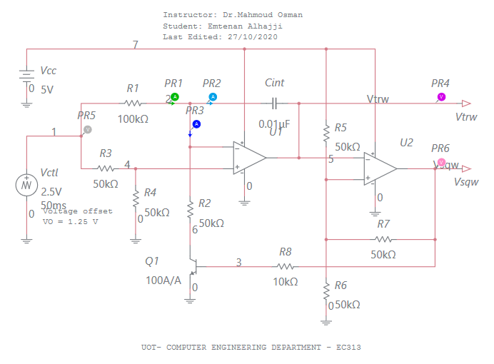 Single-Supply Op Amp - Comparator Voltage-Controlled Oscillator (1 ...