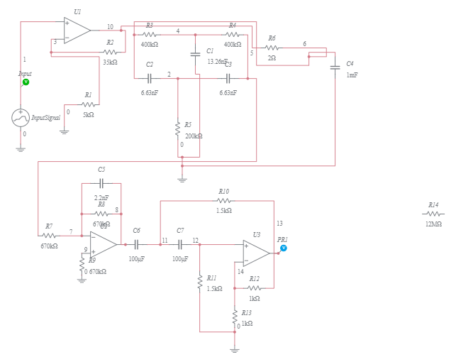 ECG Signal Generation - Multisim Live