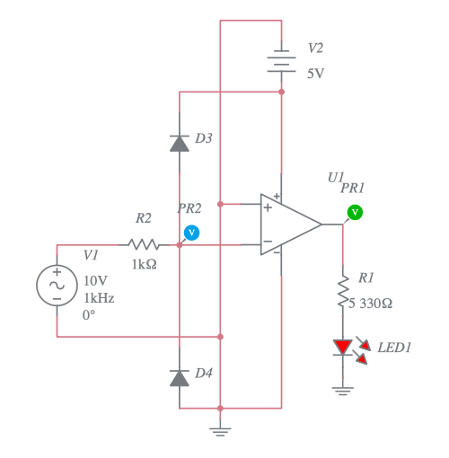 Schmitt trigger Inverter - Multisim Live