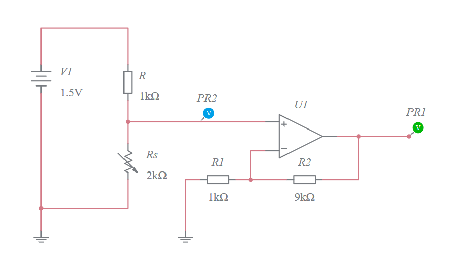 Lightdependent resistor Multisim Live