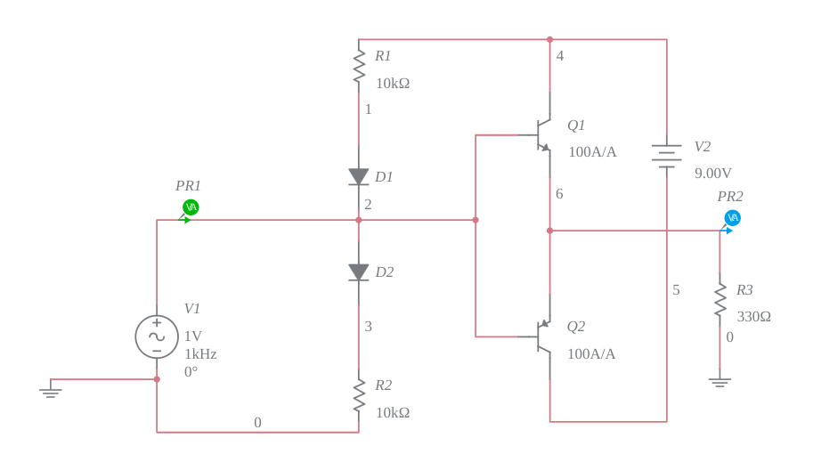 Class B Push Pull Power Amplifier Circuit Diagram - Circuit Diagram