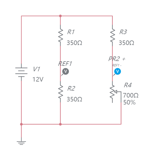 Signal Conditioning - Strain Gauge - Multisim Live