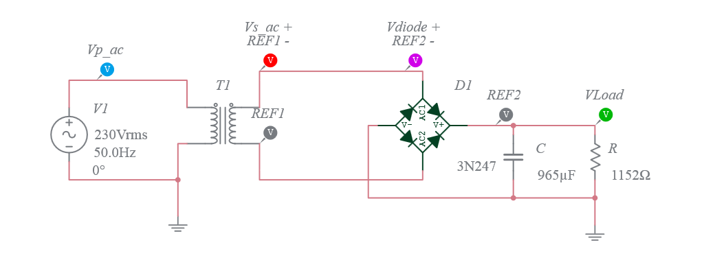 Bridge rectifier in multisim new arrivals