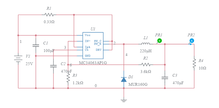 Step down converter схема