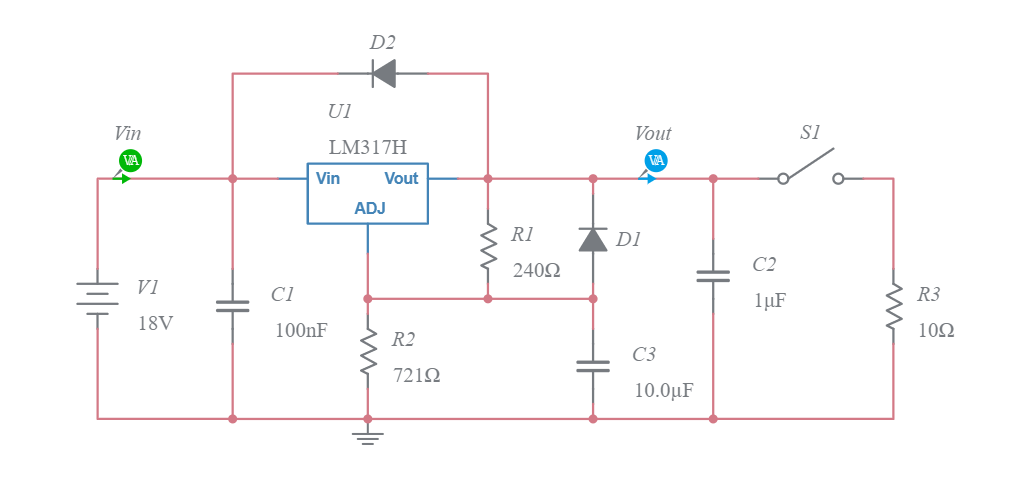 Voltage Regulator - Multisim Live