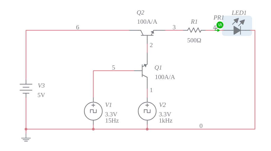 Blinking Of A Led Using 8051 With Multisim Explained - vrogue.co