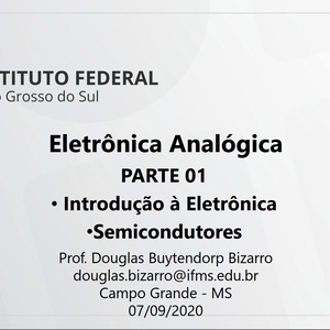 Profile image for EL13M Eletrônica Analógica 219