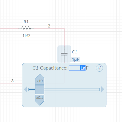 Set circuit parameters