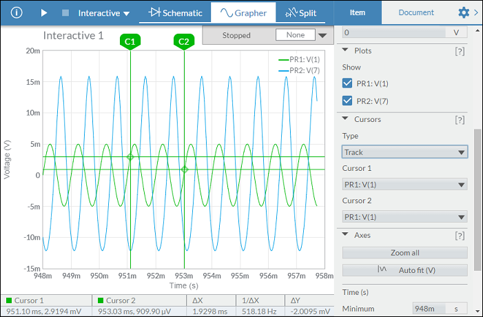 multisim oscilloscope